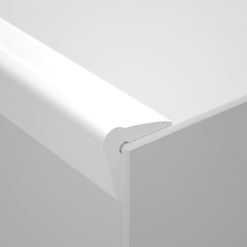 Asztal élvédő szilikonból – puha védőburkolatok a sarkokra, hossz 1000 mm, csomag 60 db, márka Shield dad