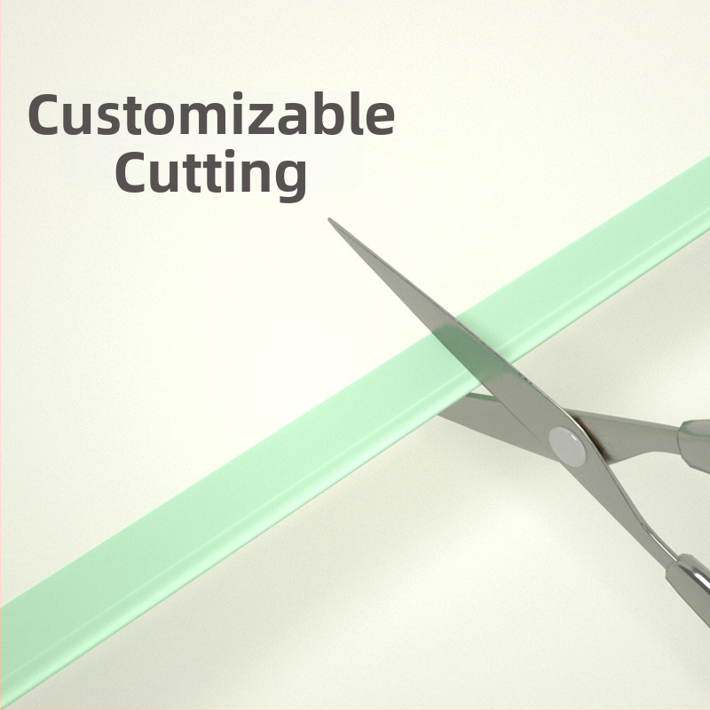 Silikónové pásy na okraje stola – mäkké ochranné kryty rohov, dĺžka 1000 mm, balenie 60 ks, značka Shield dad