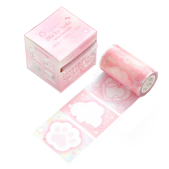 Xinmo Kinyúló Jegyzetek Csillogó Csillagokkal és Pearleszcens Átlátszó Filmmel, Diák Jegyzetfüzet Címkével, 120 Belső Oldal, Ragasztható, IP Engedély Nincs