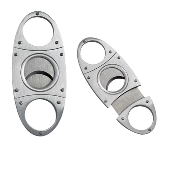 Nerezový rezací nástroj na cigary s perforáciou, stolný darčekový set, možnosť loga, pôvod Yangjiang, Guangdong