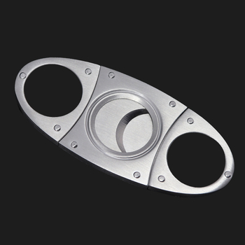 Nerezový rezací nástroj na cigary s perforáciou, stolný darčekový set, možnosť loga, pôvod Yangjiang, Guangdong