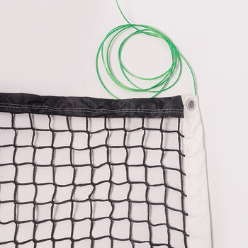 Hordozható beltéri/kültéri tenisz háló, professzionális versenyhez – acél sodrony, poliészter, 411468