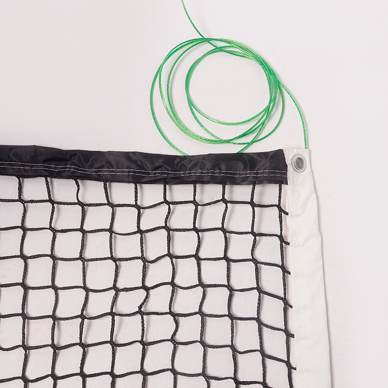 Hordozható beltéri/kültéri tenisz háló, professzionális versenyhez – acél sodrony, poliészter, 411468