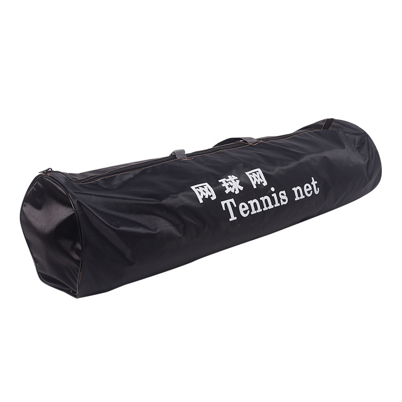 Hordozható beltéri/kültéri tenisz háló, professzionális versenyhez – acél sodrony, poliészter, 411468