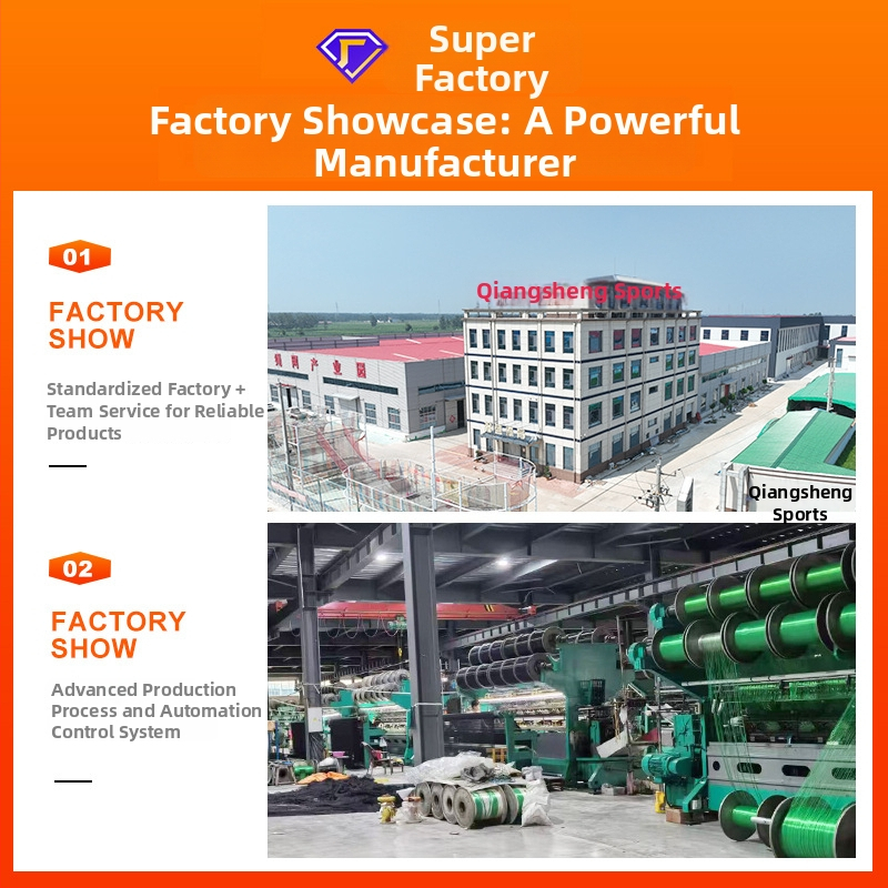 Спортна оградна мрежа за футбол, тенис и голф площадки – без възли, полиестерна, UV устойчива, с висока носимоспособност