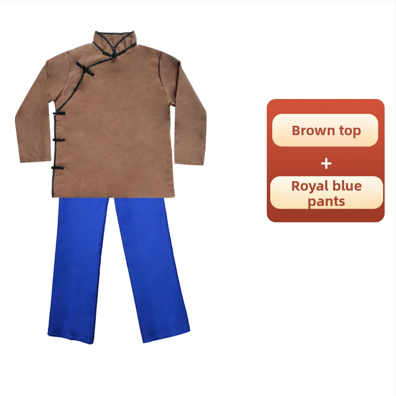 Ženski scenski kostim u stilu Republike Kine, poliester tkanina, za obične scenske nastupe, Proljeće 2026, s etiketom