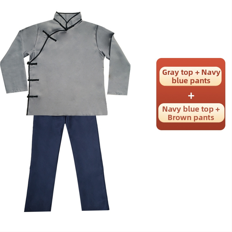 Ženski scenski kostim u stilu Republike Kine, poliester tkanina, za obične scenske nastupe, Proljeće 2026, s etiketom