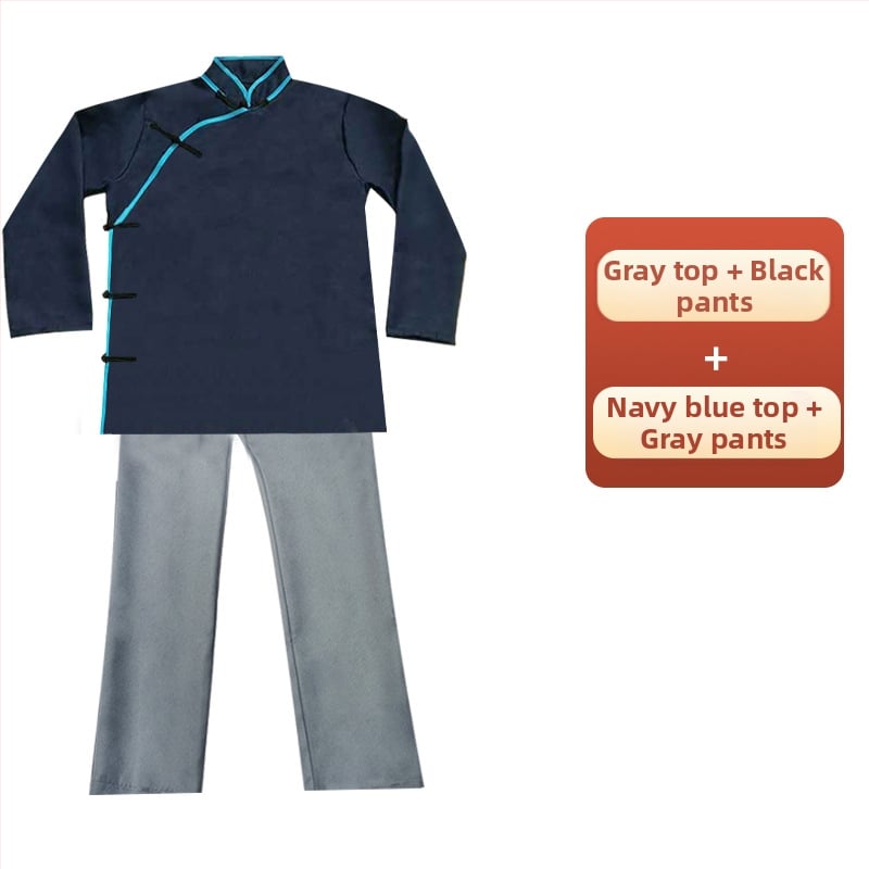 Ženski scenski kostim u stilu Republike Kine, poliester tkanina, za obične scenske nastupe, Proljeće 2026, s etiketom