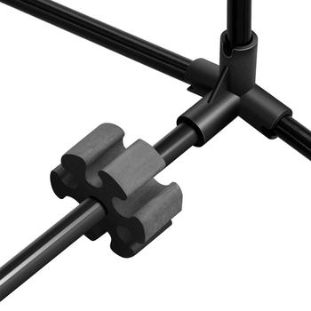 Φορητή ρυθμιζόμενη κατά ύψος βάση διχτυού για μπάντμιντον/τένις, κατασκευή από χάλυβα-PE, BX-DZ, Hengrui Sports