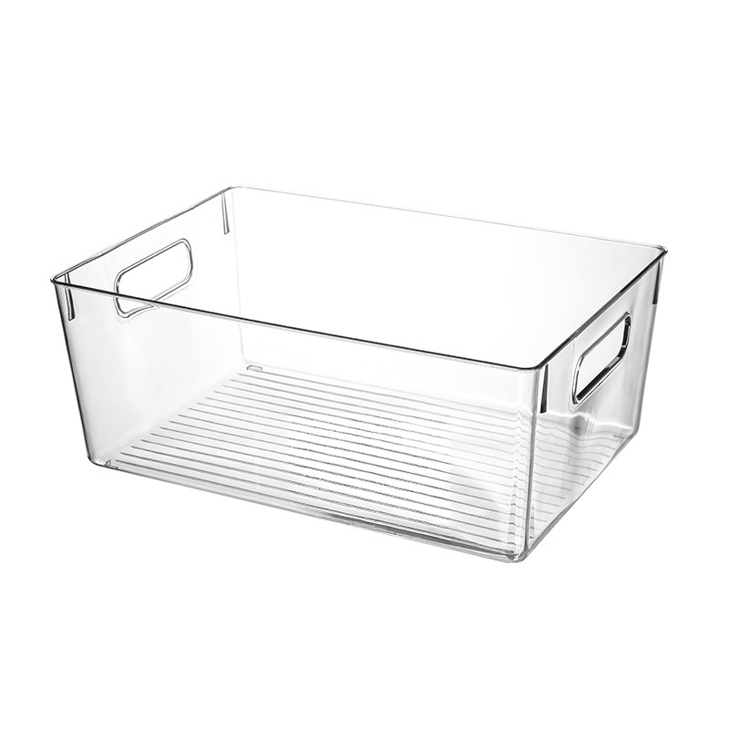 Asztali tároló doboz – Átlátszó PET, 18L, duopai márka, Modern minimalist stílus