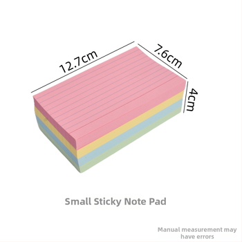 Hongen Paper Brick poznámkový blok s horizontálnymi riadkami — Základné balenie, Hongen Stationery, IP autorizácia: Nie