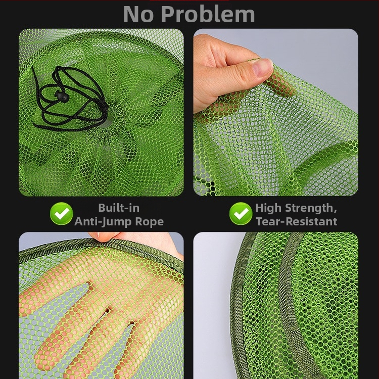 Prijenosna sklopiva mreža za zaštitu ribe – protiv skakanja, viseća, brzo sušenje (Brand: Other; Code: F98hhs9988j767; Material: Silk flower)