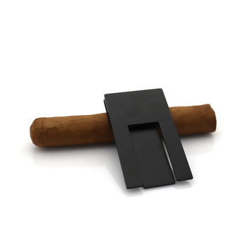 Κρατήρας πούρων από ανοξείδωτο ατσάλι — BIGSUN, δυνατότητα προσαρμογής: Ναι, στυλ: απλό, κωδικός προϊόντος: Cigar holder-black