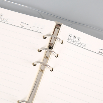 Notebook s PVC omotom, veza loose-leaf, 100 stranica Forest papira, model YX---037