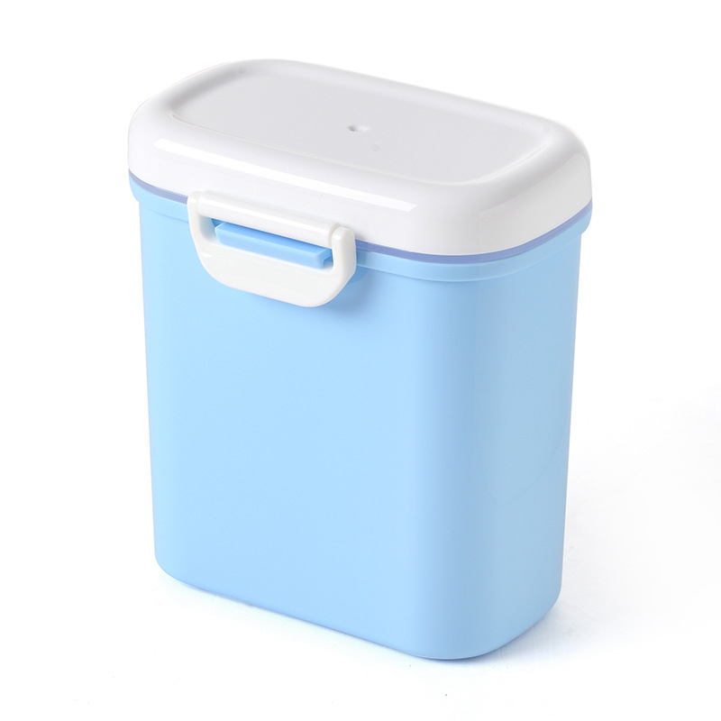 BUK Διπλού επιπέδου σφραγισμένο κουτί για βρεφικό γάλα σε σκόνη, ανθεκτικό στην υγρασία και φορητό, κατάλληλο για νεογέννητα έως 3 ετών, με αδειοδοτημένη ιδιωτική ετικέτα