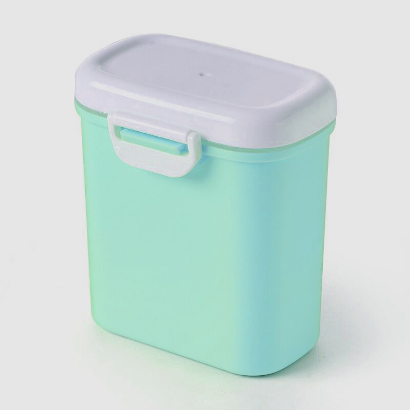 BUK Διπλού επιπέδου σφραγισμένο κουτί για βρεφικό γάλα σε σκόνη, ανθεκτικό στην υγρασία και φορητό, κατάλληλο για νεογέννητα έως 3 ετών, με αδειοδοτημένη ιδιωτική ετικέτα