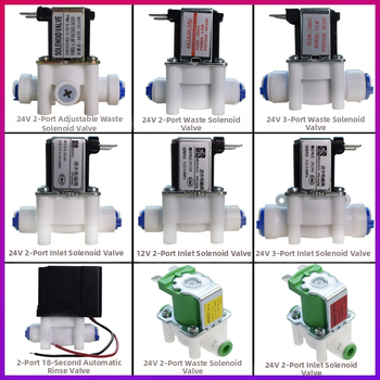 Ventil za pročišćivač vode sa 24V ulazom i 12V elektromagnetnim ventilom, automatsko ispiranje, 2/3 brze spojke