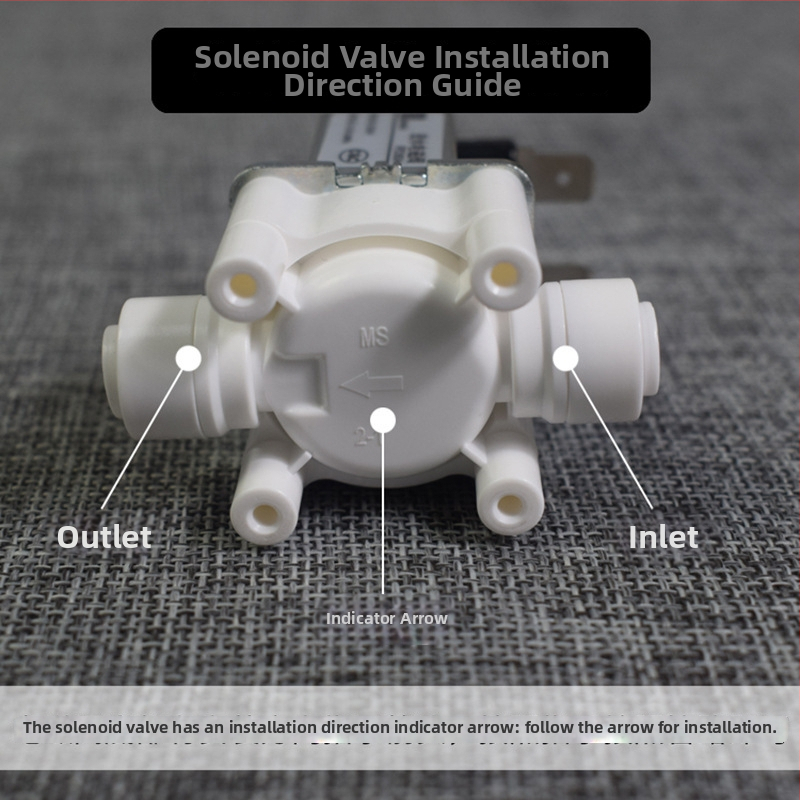 Ventil za pročišćivač vode sa 24V ulazom i 12V elektromagnetnim ventilom, automatsko ispiranje, 2/3 brze spojke