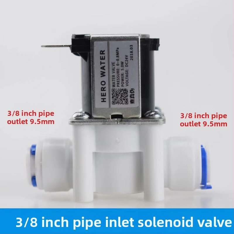 Ventil za pročišćivač vode sa 24V ulazom i 12V elektromagnetnim ventilom, automatsko ispiranje, 2/3 brze spojke