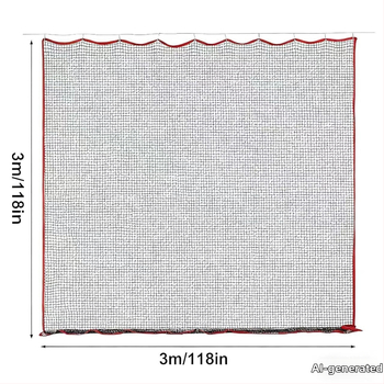 Golfový tréningový sieť od Aoyujian – nylonová sieť, tlač loga k dispozícii, prispôsobenie