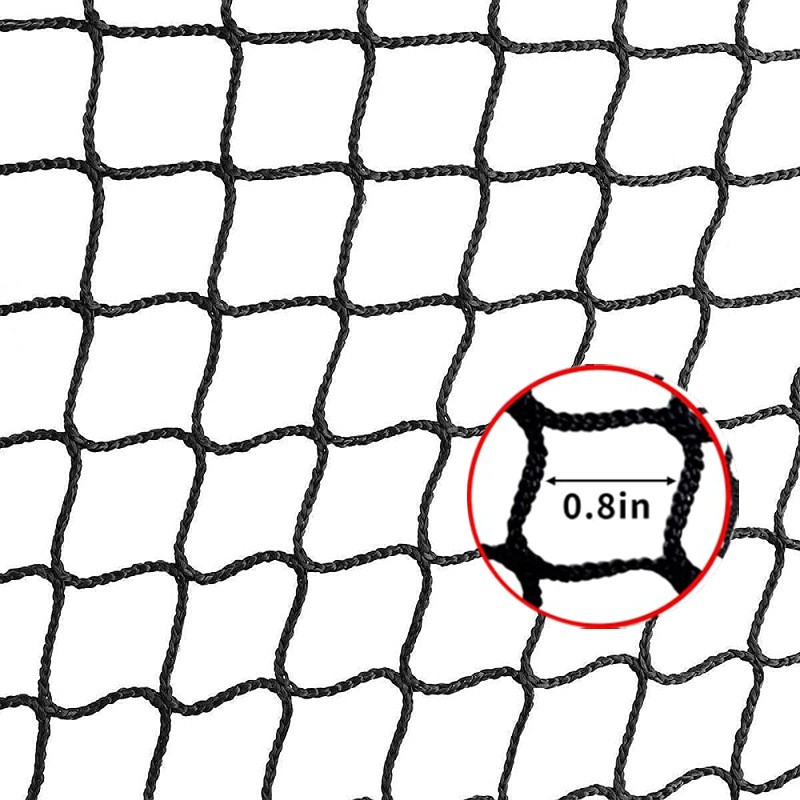 Junda golf edzés háló — Anyag: polietilén/polipropilén; nyomtatott logó; testreszabható