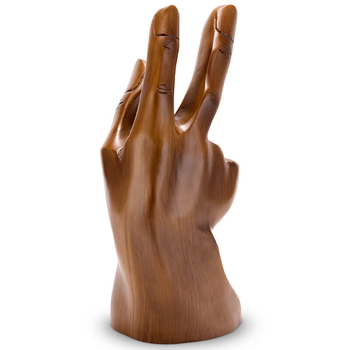 Άγαλμα διακόσμησης πούρας από ρητίνη, καλλιτεχνική χαρακτική, αντιολισθητική βάση, στυλ ελαφριάς πολυτέλειας, μοντέλο CLA-23HH