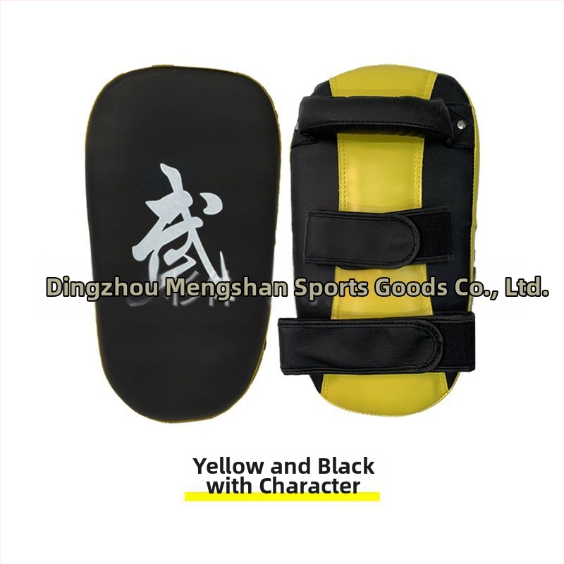 Zakrivljena ciljana ploha za trening boksa, Muay Thai i Taekwondo – PU materijal, model 40, težina 400 g, vertikalni stil