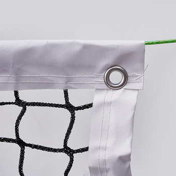 Tenisz háló, hordozható beltéri és kültéri használatra, professzionális minőség, polietilén háló acélhuzallal