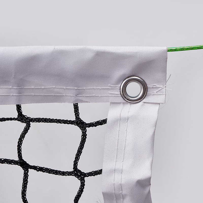 Tenisz háló, hordozható beltéri és kültéri használatra, professzionális minőség, polietilén háló acélhuzallal