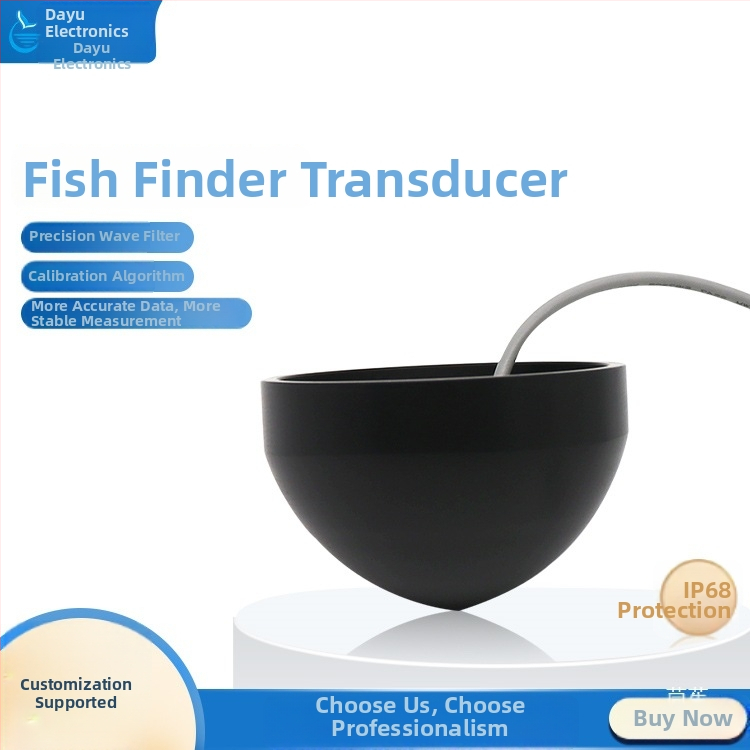 110K ултразвуков сенсор за улов на риба, безжичен сонар зонд, вътрешен модул (Модел: DYW-110-50AC; Честота: 110 kHz)