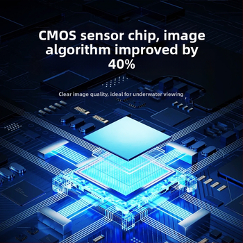 P300 podvodná rybárska kamera s IP68, 2 MP rozlíšenie, 60° zorné pole, LED osvetlenie