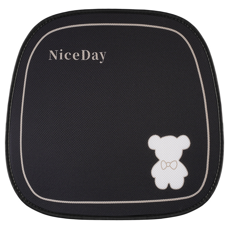 Μαξιλάρι καθίσματος αυτοκινήτου για πίσω κάθισμα, αεριζόμενο, για όλες τις εποχές, επιφάνεια Ice Silk, γέμισμα από συνθετικές ίνες