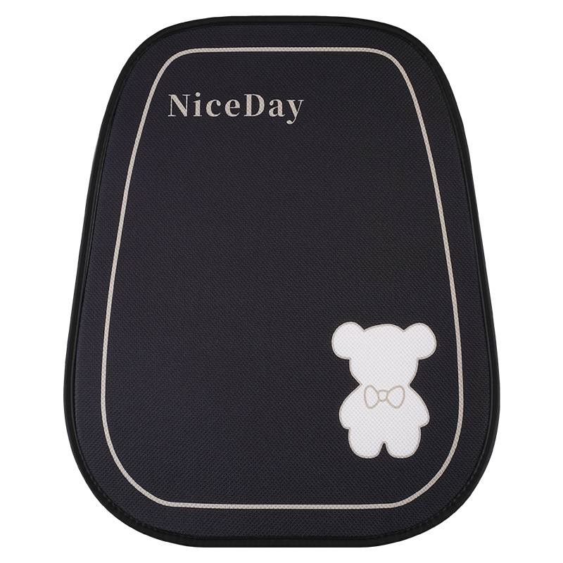 Μαξιλάρι καθίσματος αυτοκινήτου για πίσω κάθισμα, αεριζόμενο, για όλες τις εποχές, επιφάνεια Ice Silk, γέμισμα από συνθετικές ίνες