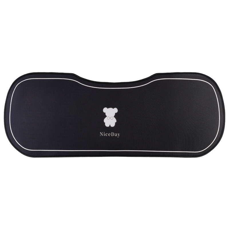 Μαξιλάρι καθίσματος αυτοκινήτου για πίσω κάθισμα, αεριζόμενο, για όλες τις εποχές, επιφάνεια Ice Silk, γέμισμα από συνθετικές ίνες