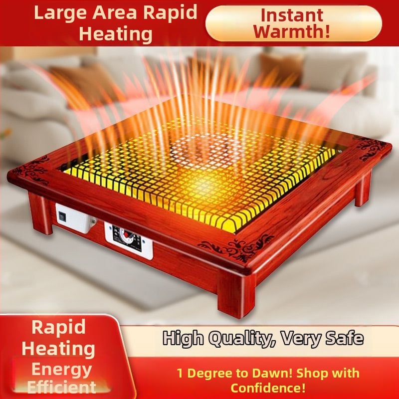 Нагревател за крака под масата, енергоефективен модел за домашна употреба