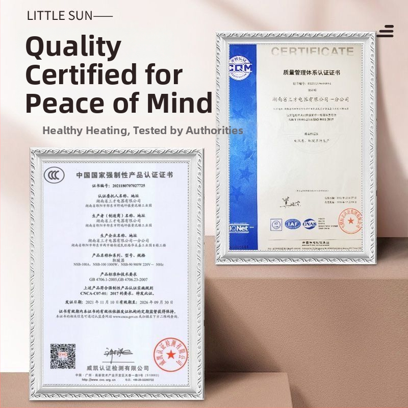 Нагревател за крака под масата, енергоефективен модел за домашна употреба