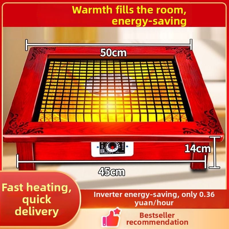 Нагревател за крака под масата, енергоефективен модел за домашна употреба