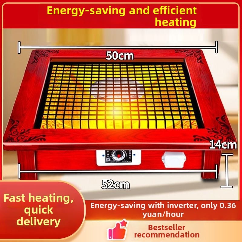 Нагревател за крака под масата, енергоефективен модел за домашна употреба