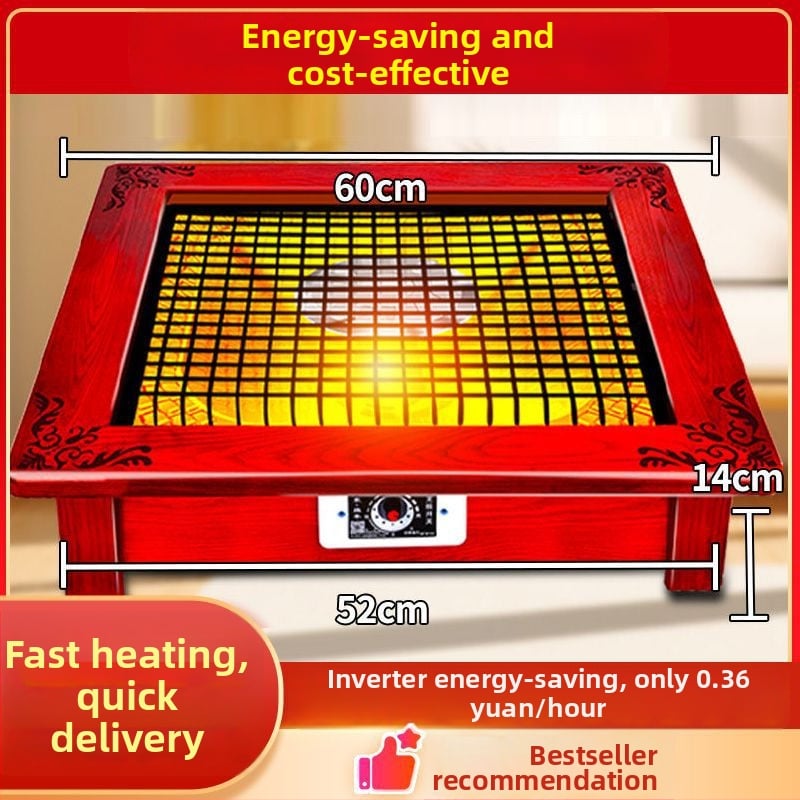 Нагревател за крака под масата, енергоефективен модел за домашна употреба