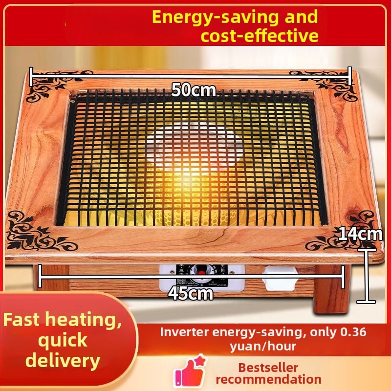 Нагревател за крака под масата, енергоефективен модел за домашна употреба