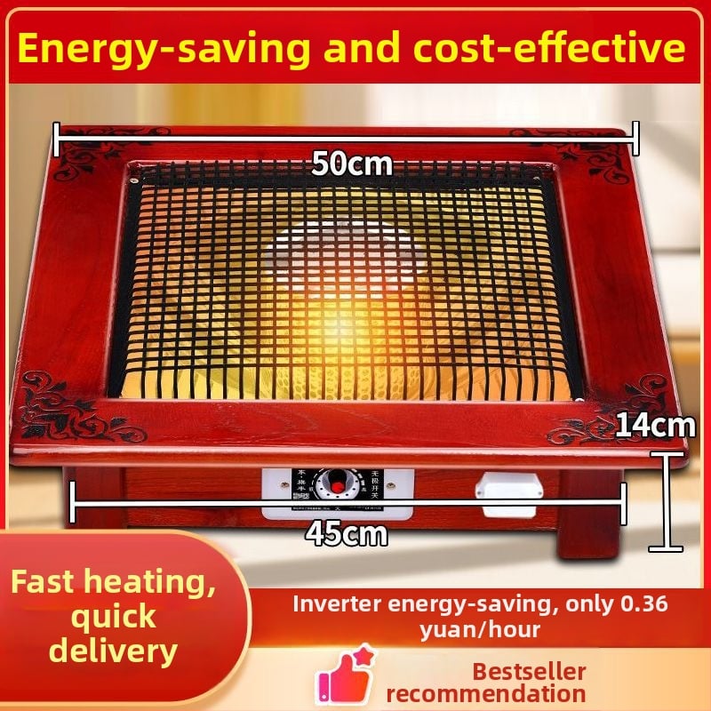 Нагревател за крака под масата, енергоефективен модел за домашна употреба