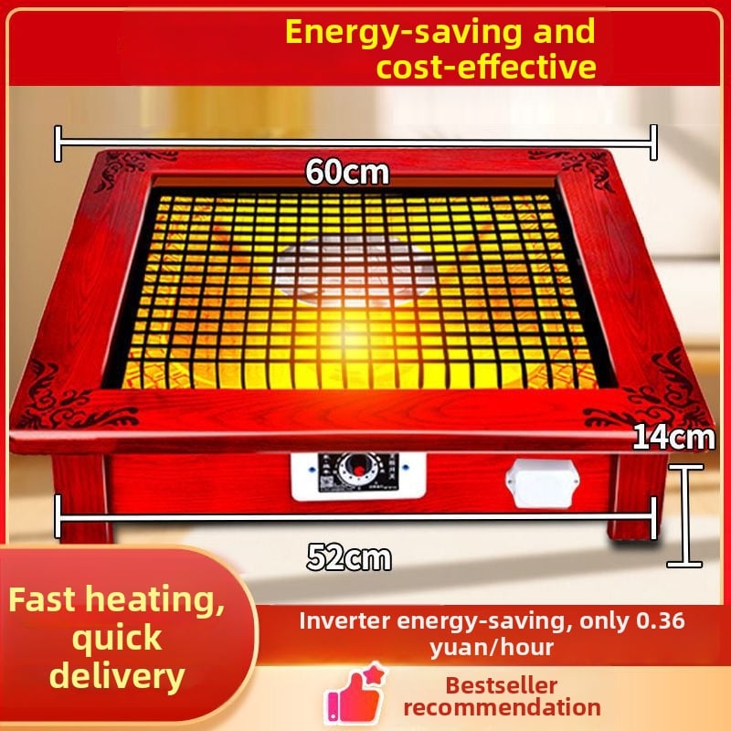 Нагревател за крака под масата, енергоефективен модел за домашна употреба