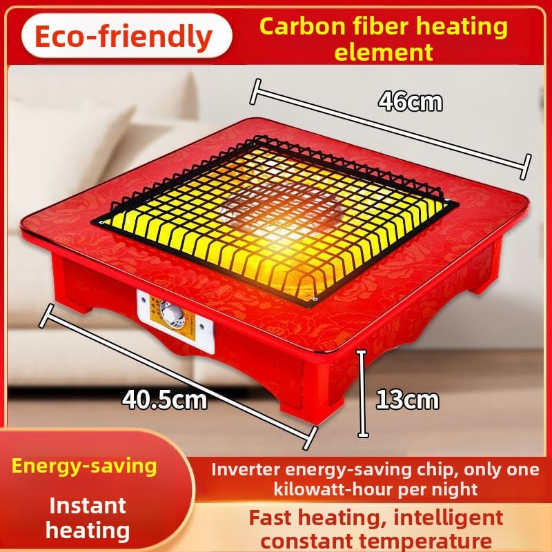 Нагревател за крака под масата, енергоефективен модел за домашна употреба
