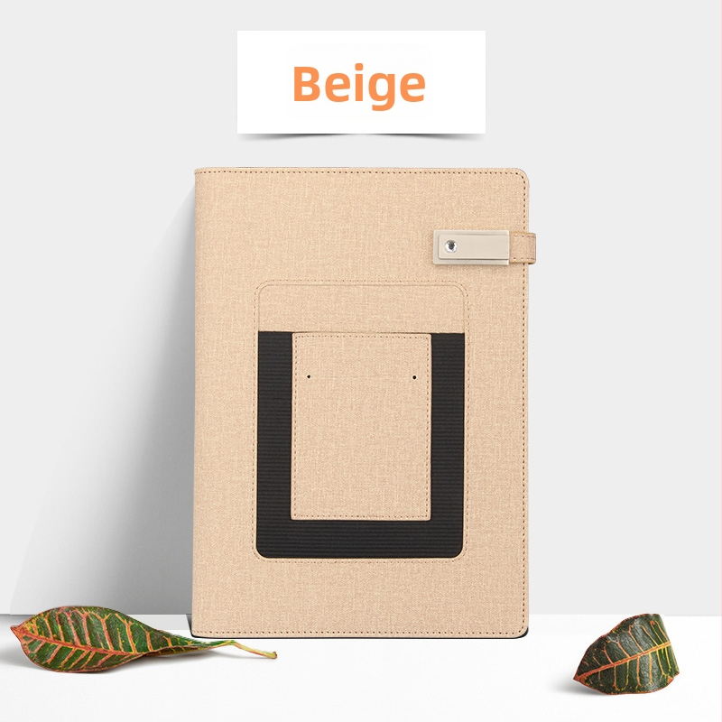 Poslovni bilježnica set s PU omotom, loose-leaf vezivanje, Daolin papir 100 g, metalni dijelovi