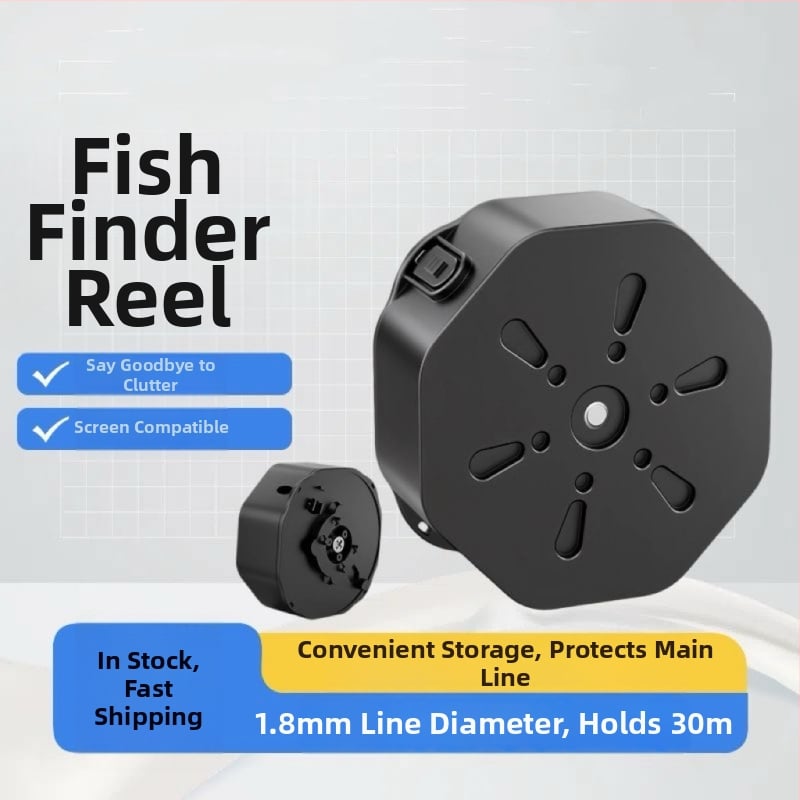 Bubnasti ribarski kolut s ručnim navijanjem, navijajući disk i baza nosača (50 kom.)