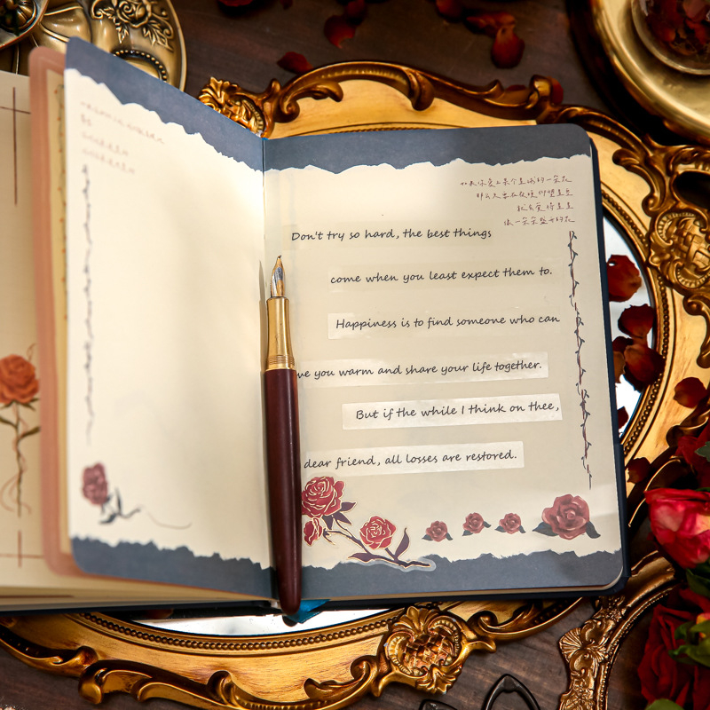 Bilježnica Mr. Paper, ljepilo povez, papirnati omot, 196 stranica, kreativni stil