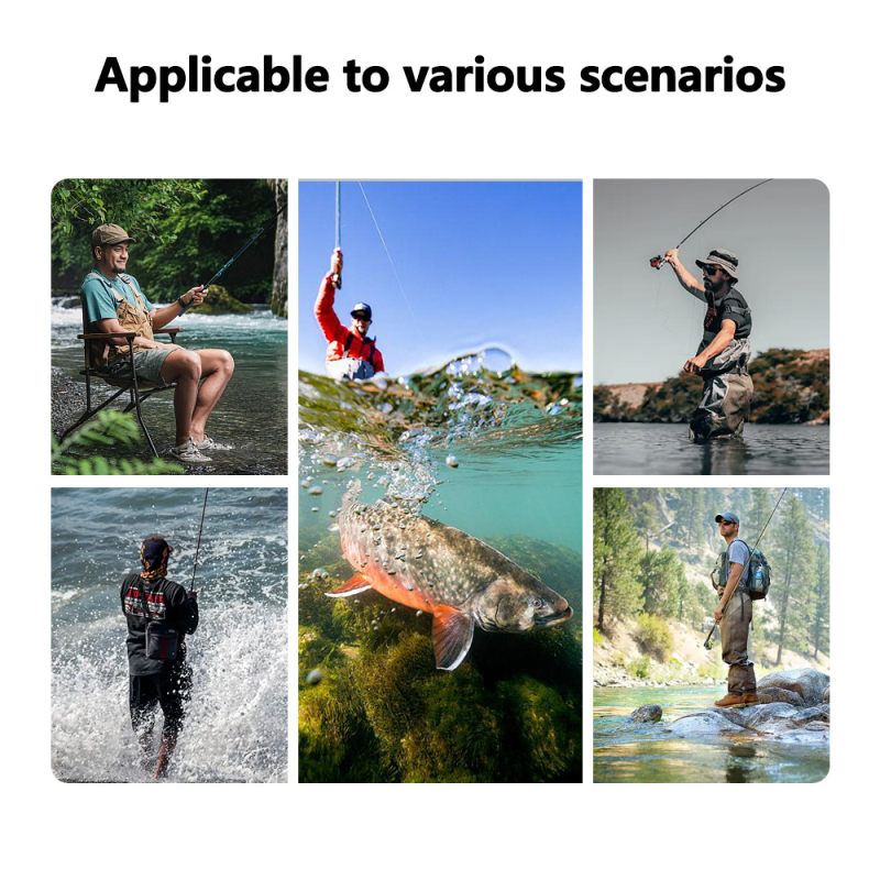 Υποβρύχιος ασύρματος ανιχνευτής ψαριών με Bluetooth και HD ορατό σόναρ (Βάθος 0,6–30 m, Τροφοδοσία DC 10–18 V)