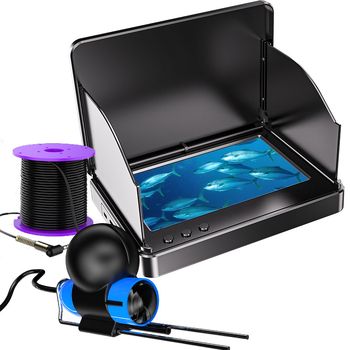 Éjszakai horgászathoz készült videóendoszkóp — IP66 vízálló, infravörös világítás, széles látószög, Ø20 mm szenzorátmérő, munkahossz 15000