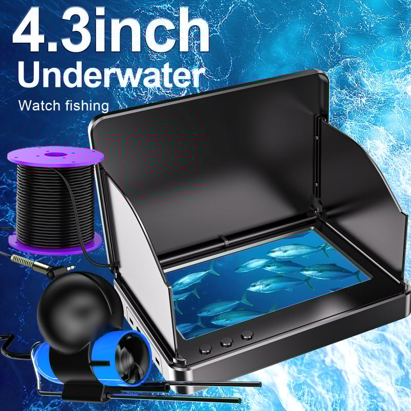 Éjszakai horgászathoz készült videóendoszkóp — IP66 vízálló, infravörös világítás, széles látószög, Ø20 mm szenzorátmérő, munkahossz 15000