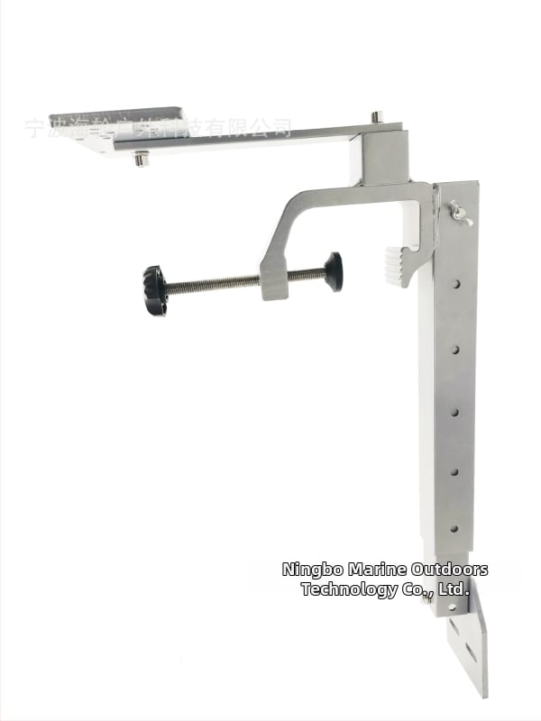 Hliníkový držiak na sonar, 360° otočný a pevný, MG-FAF-011, HIRUN